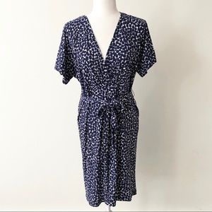 BCBGMaxAzria | Printed ‘Avery’ Faux Wrap Dress NWT
